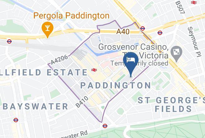 London - The Gresham Hotel Maps