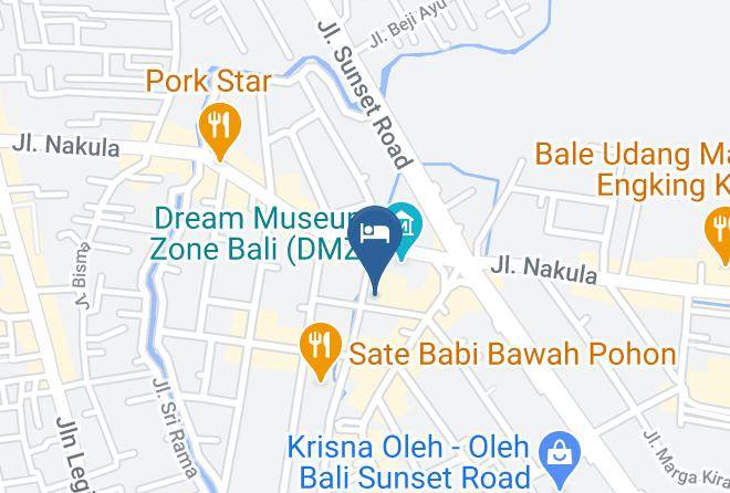 Badung Regency - The Grey Boutique Inn Maps