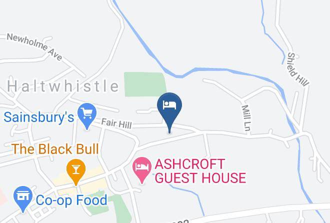 Northumberland - The Grey Bull B&b Maps