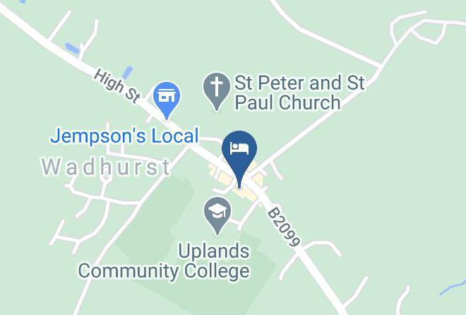 East Sussex - The Greyhound Hotel Maps