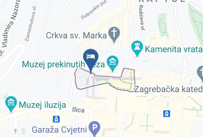 Zagreb - The Gric Eco Castle Maps
