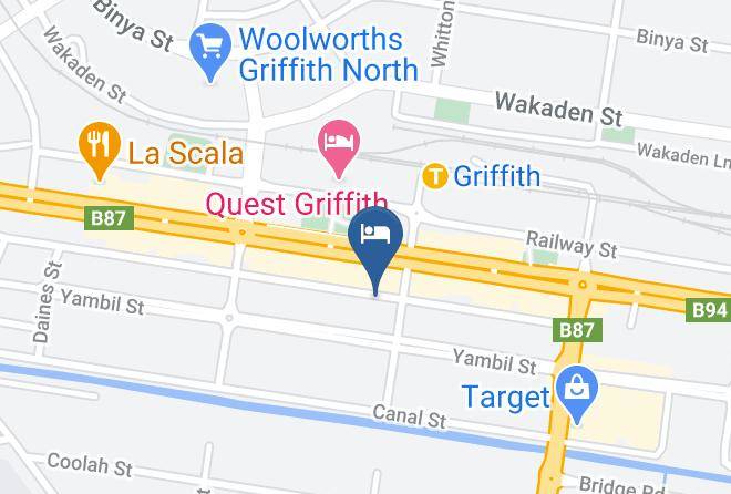 Griffith - The Griff Motel Maps