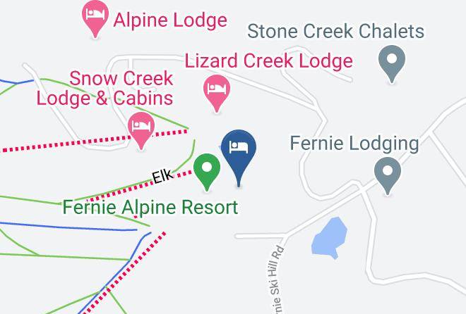 East Kootenay - The Griz Inn Maps