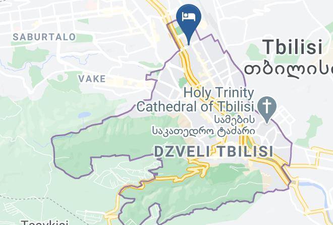 Tbilisi - The Grove Design Hotel Maps