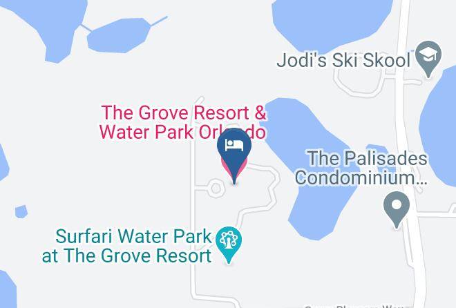 Orange - The Grove Resort & Water Park Orlando Maps