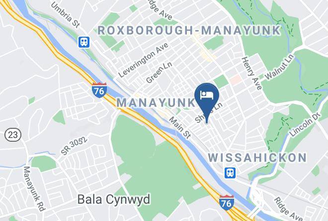 Philadelphia - Manayunk Extended Stay Maps