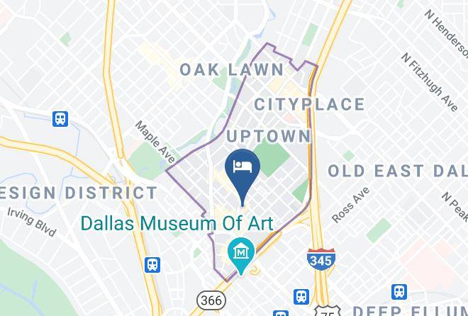 The Guild Uptown Mckinney Ave Map