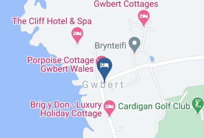 Ceredigion - The Gwbert Hotel Maps