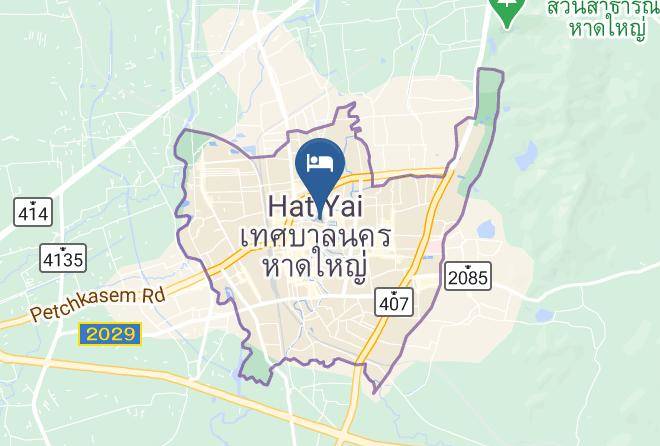 Amphoe Hat Yai - The Habita Hatyai Hotel Maps