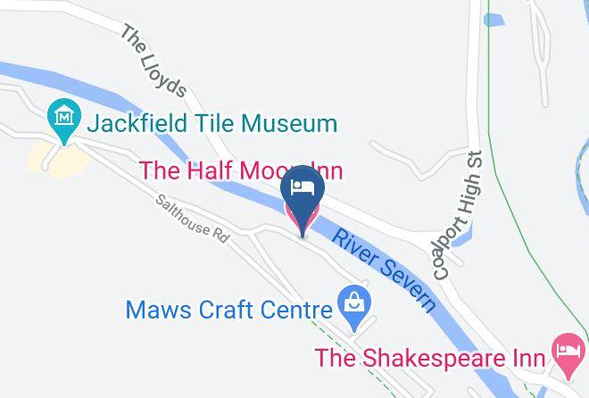Telford And Wrekin - The Half Moon Inn Maps
