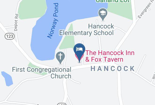 Hillsborough - The Hancock Inn & Fox Tavern Maps