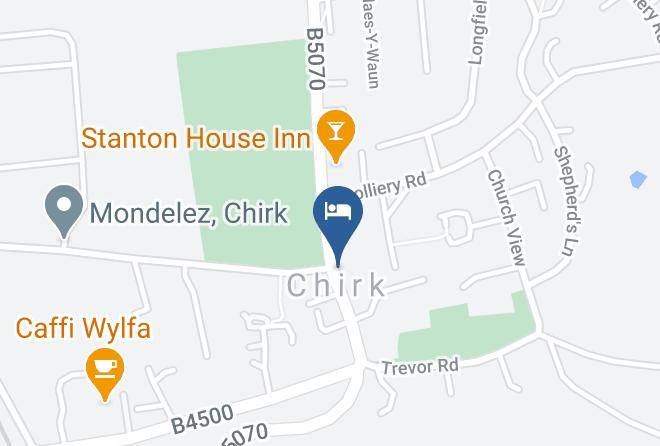 Wrexham - The Hand Hotel Maps