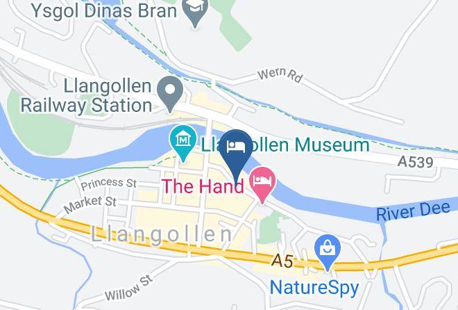 Denbighshire - Gales Of Llangollen Maps