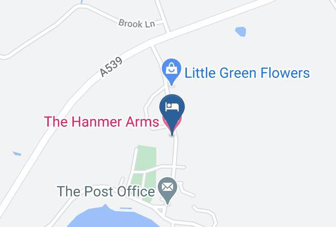 The Hanmer Arms Map - Wales - Wrexham