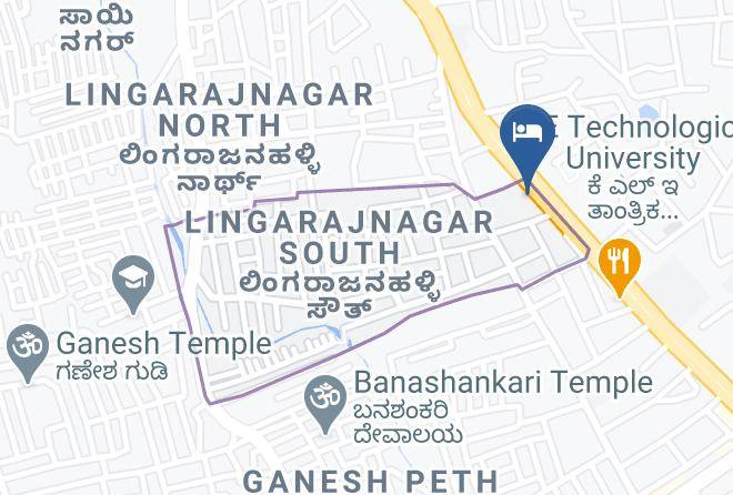 Hubballi - The Hans Hotel Maps