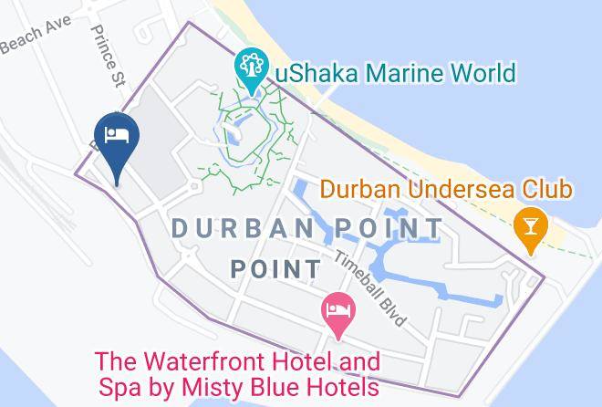 Ethekwini - The Happy Hippo Accommodation Maps