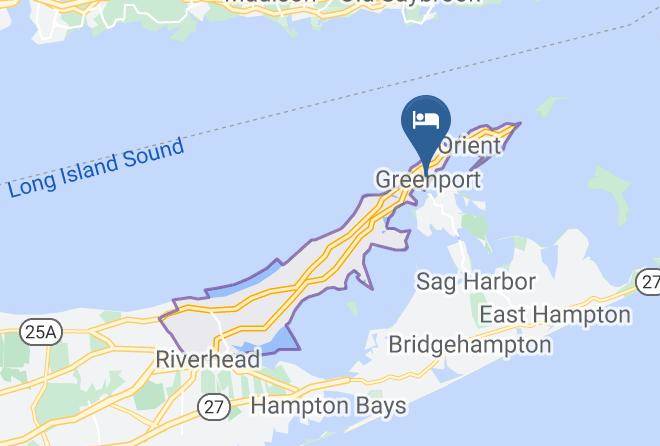 The Harborfront Inn At Greenport Map