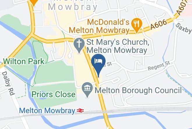 Leicestershire - The Harboro Hotel Maps