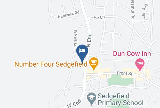 Durham - The Hardwick Arms Hotel Maps