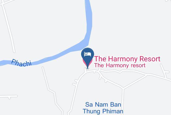 Amphoe Suan Phueng - The Harmony Resort Maps