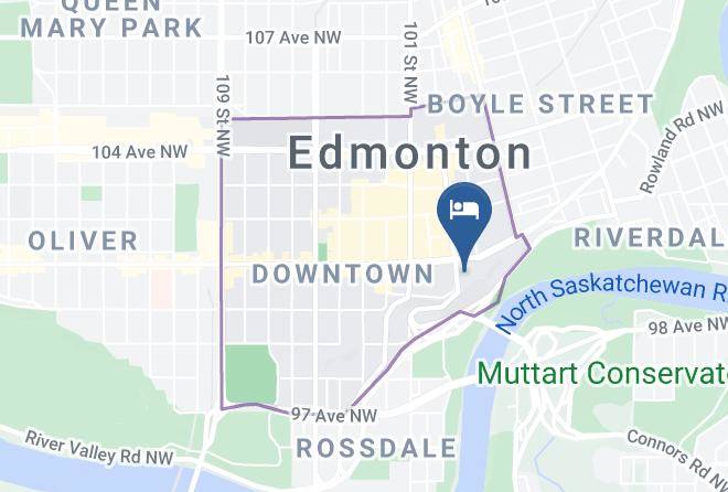 Fairmont Hotel Macdonald Map - Alberta - Division 11