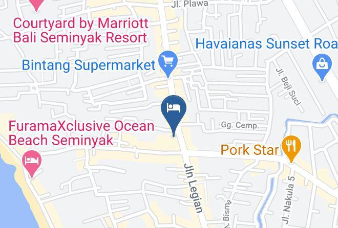 Badung Regency - The Haven Bali Seminyak Maps
