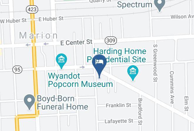 Marion - The Haven On Vine B&b Maps