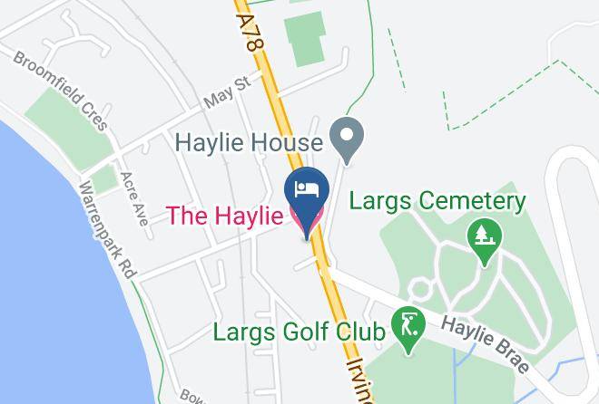 North Ayrshire - The Haylie Hotel Maps