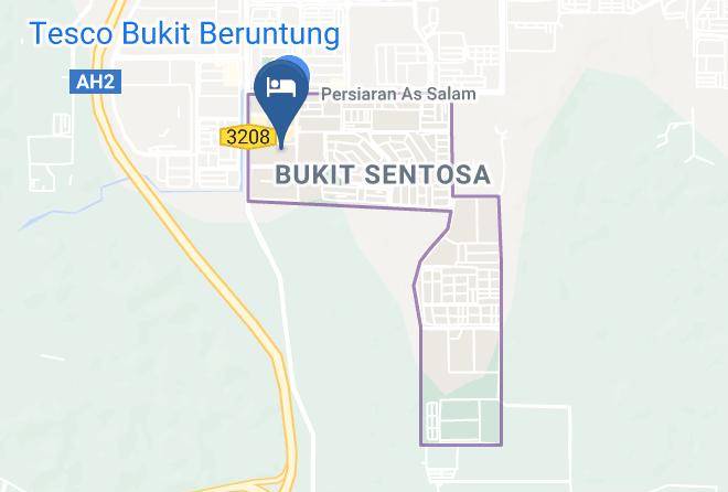 Hulu Selangor - The Hb Hotel Maps