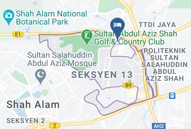 Petaling - The Hb Hotel Shah Alam Maps
