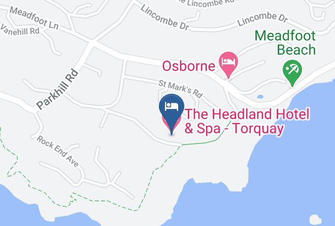 Torbay - The Headland Hotel & Spa Torquay Maps
