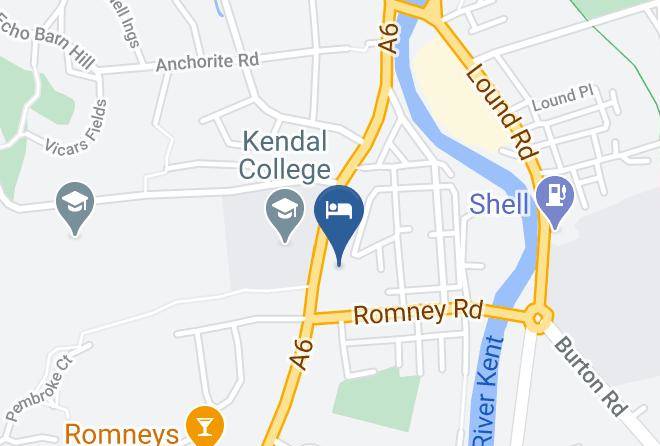 Cumbria - The Headlands Hotel Maps