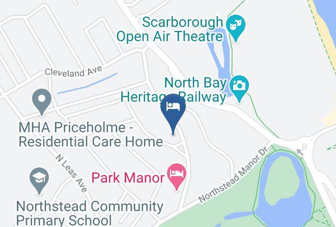 North Yorkshire - The Headlands Hotel Scarborough Maps