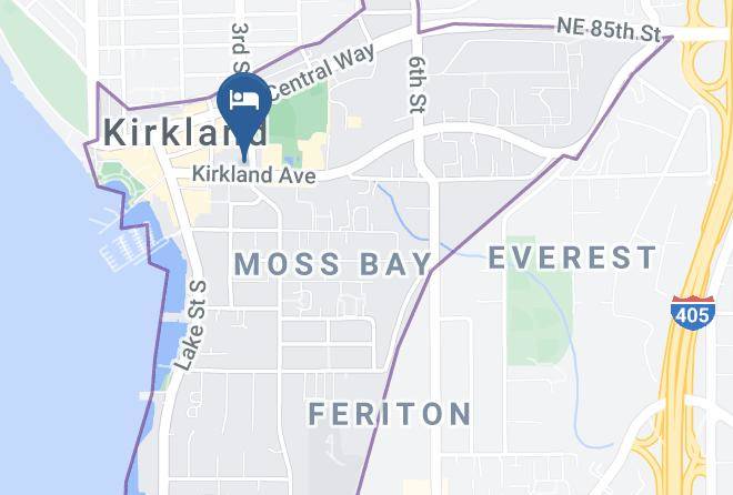 The Heathman Hotel Kirkland Map