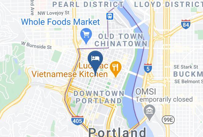 Multnomah - The Heathman Hotel Maps