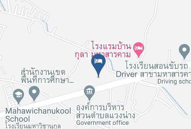 Mueang Maha Sarakham District - The Heaven Hotel Maps