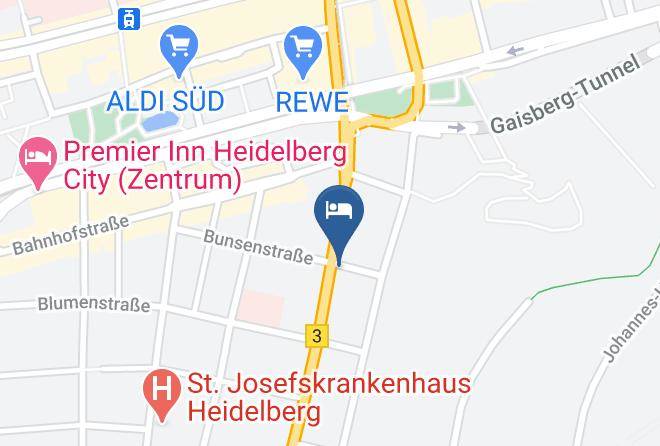 Heidelberg - The Heidelberg Exzellenz Hotel Maps