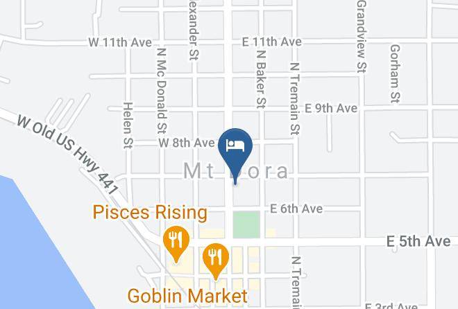 Lake - The Heirloom Inn Mount Dora Maps