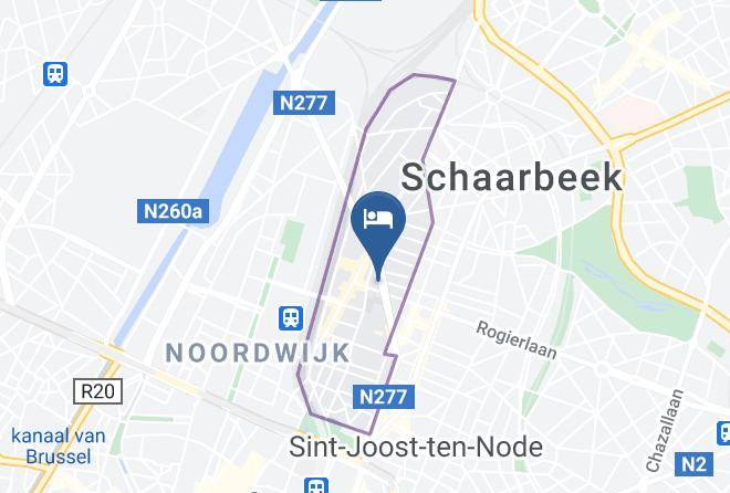 Schaerbeek - The Helmet Hotel Maps