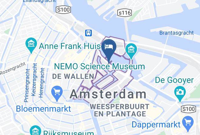 Amsterdam - The Hendrick's Hotel Maps