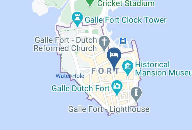 Galle - The Heritage Hotel Maps