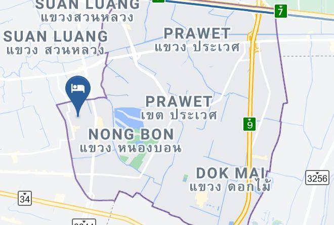 Prawet District - The Heritage Hotels Srinakarin Maps