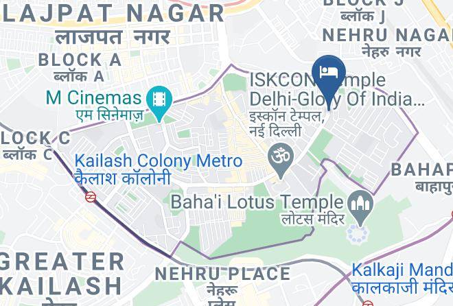 The Hermitage By Cosy Hotels Map
