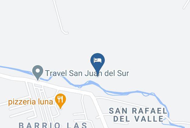 San Juan Del Sur - The Hidden Palms B&b Maps