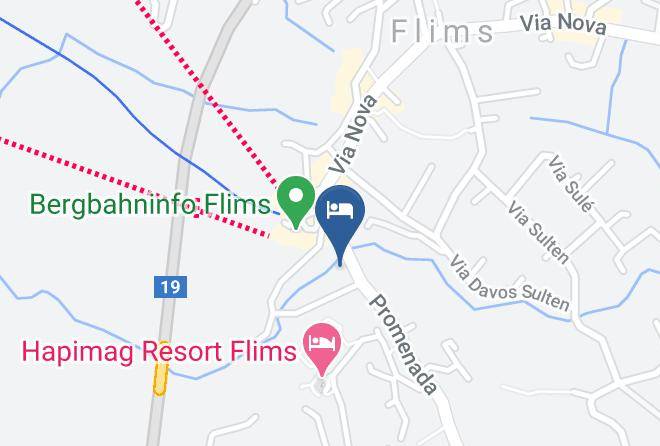 Imboden - The Hide Flims Hotel Maps