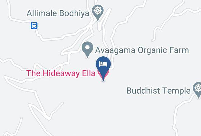 Badulla - The Hideaway Ella Maps
