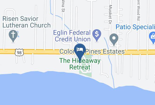 Santa Rosa - The Hideaway Retreat Maps
