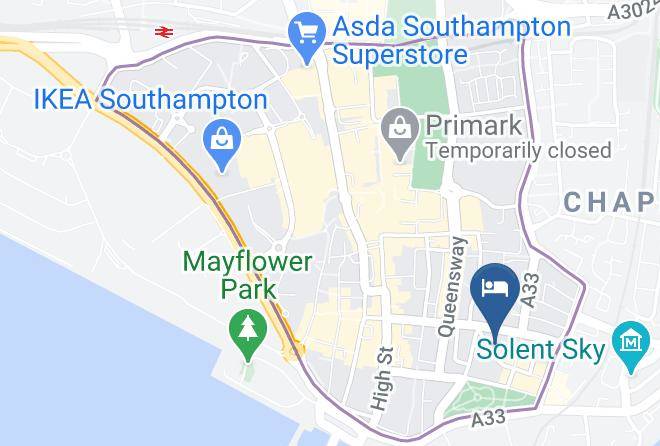 Southampton - The Hideaway Maps