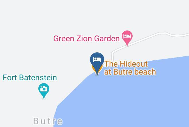 Ahanta West - The Hideout At Butre Beach Maps