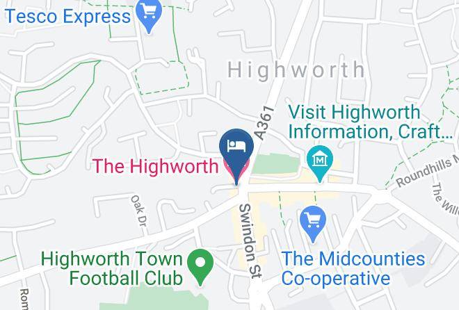Swindon - The Highworth Hotel Maps